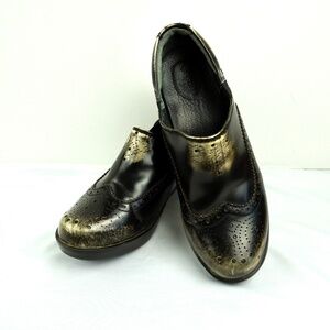 Ariat Women's Bradford Mule Clog Size 8.5 Black Distressed Look Leather $139!